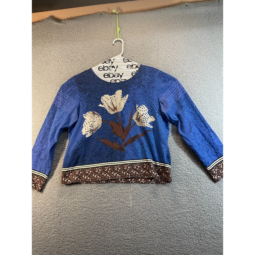 Hearts of Palm‎ Women's Pullover Blouse size M